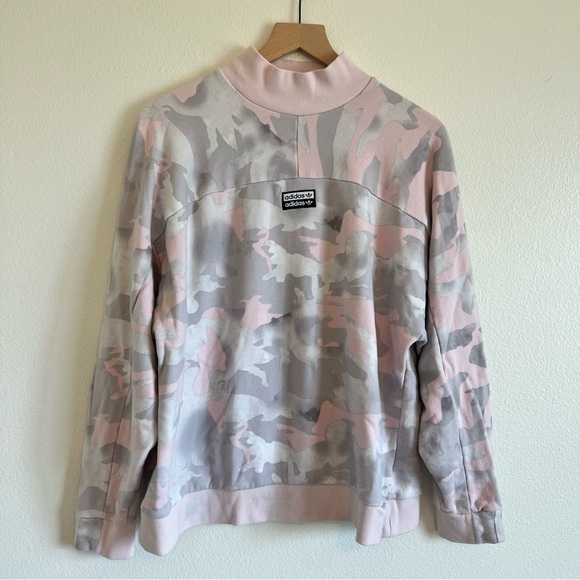 Adidas originals Camo pink Sweater Small - Picture 2 of 11